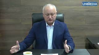 Igor Dodon despre biserica [upl. by Daniala]