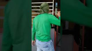 Gate Painting contractor metalgate steelgate paint welder shortvideo shorts metalwork short [upl. by Lluj839]