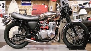 Classic Motorcycle Restoration  Honda CB 550 Four [upl. by Gibby]