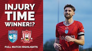 INJURY TIME WINNER WampH vs Sholing  Full Highlights [upl. by Eletnahc]