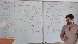 Preparation Methods of Benzene  Laboratory preparation  Ch 9 Aromatic Hydrocarbons  2nd year FSc [upl. by Ocsic744]