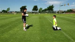 Explosivenesspower extension amp diving Goalkeeper training U13 Extended [upl. by Nimar]