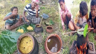 Village Style Tomato RicequotMasala Tomato  Recipe With Village Traditional Stylequot [upl. by Evannia]