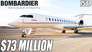 Inside The 73 Million Bombardier Global 7500 [upl. by Yaras]