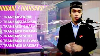 7 transaksi yang di haramkan 7 transaksi haram ☄️☄️☄️💫💫💫 [upl. by Letizia244]