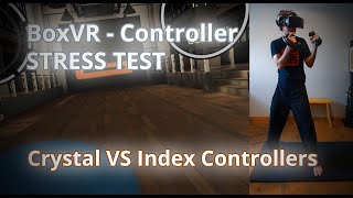 Pimax Crystal \ Tracking stress test \ Pimax Controllers VS Index Controllers \ BoxVR [upl. by Sandstrom]