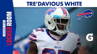 TreDavious White On How To Stop Rams Offense  Buffalo Bills [upl. by Aleris]