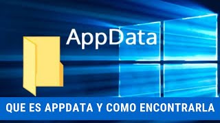 Como mostrar carpetas ocultas AppData en Windows [upl. by Ahsinert429]