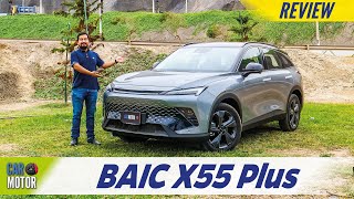 BAIC X55 Plus 2023🚙🔥 Opinión Prueba Completa  Test Drive  Review 😎 Car Motor [upl. by Artina110]