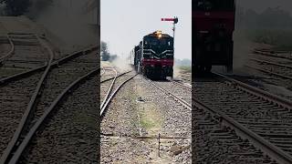 Pakistans Top Train at 115 kmh Speed expresstrain railfans viralshort [upl. by Sidnac]