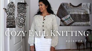 Knitting Podcast 7  Fall Sweaters  Serkinet Vildnis Fiber Tales Mittens amp a Setesdal Sweater [upl. by Ardeth]