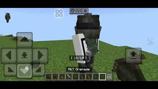 el mejor mod de armas para minecraft pebedrock 121 [upl. by Pernick]