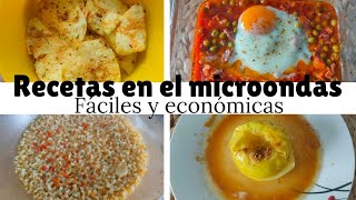 Recetas al MICROONDAS rápidas y fáciles [upl. by Candida]