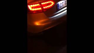 Audi A4 20 TDI muffler delete [upl. by Skardol392]