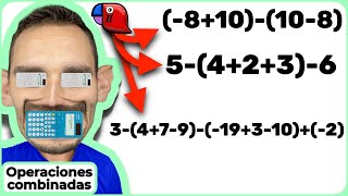 ✅ 👉 Operaciones con SUMAS RESTAS y PARÉNTESIS Utilizando la JERARQUÍA de OPERACIONES R13 [upl. by Flodur]