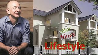 Jeff Bezos Lifestyle family salary car house  Amazon celebrity lifestyle 2018 [upl. by Eadwina]