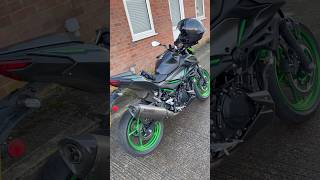 Akrapovič can on the Kawasaki Z500SE  Sounds Good 🤔 [upl. by Ardnasac]