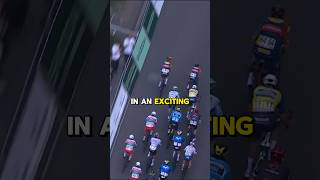 Pedersen vs Van der Poel Intense Sprint Battle in Stage 2 of Tour of Luxembourg 🚴💥 shorts [upl. by Berg]