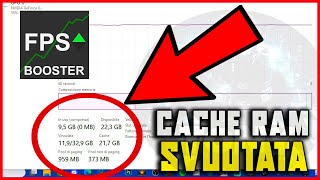 Come svuotare la cache della memoria RAM su PC TUTORIAL FACILE E VELOCE  guide pc windows [upl. by Ahsytal]