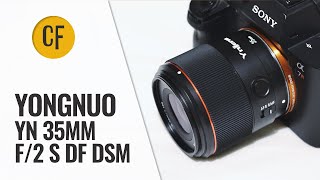 Yongnuo YN 35mm f2 S DF DSM lens review with samples Fullframe amp APSC [upl. by Migeon]