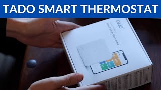 THE ULTIMATE SMART THERMOSTAT  Tado Smart Thermostat Installation [upl. by Ardy648]