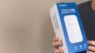 TODAAIR Outdoor WiFi Extender IP65 Weatherproof，WiFi Booster and Signal Amplifier Review [upl. by Yelssew595]