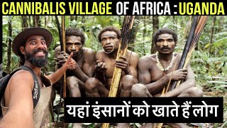 I visited a cannibal village in Uganda 🇺🇬 [upl. by Eiloj]