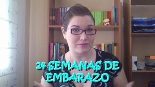 Semana 24 de embarazo  24 weeks pregnant [upl. by Eboj]