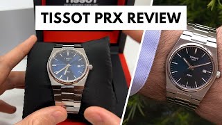 Tissot PRX Watch Review  Tissot PRX quartz or Powermatic 80 [upl. by Rupert937]