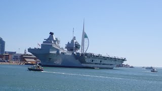 Navy Warships in Portsmouth Harbour cruise full video [upl. by Lednew]