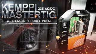 Функция Weld Assist как это работает и новый аппарат Kemppi MasterTIG 235 ACDC [upl. by Dlaregztif]