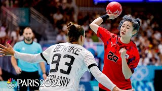 Germany and South Koreas handball match goes DOWN TO THE WIRE  Paris Olympics  NBC Sports [upl. by Anastas]