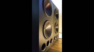 Rythmik FV25HP Subwoofer DUAL Letting loose [upl. by Ailema960]