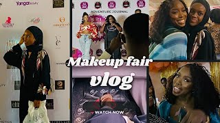 My First Abuja Makeup fair I Met LAYEFA EBITONMO Abuja Vlog [upl. by Aduh]