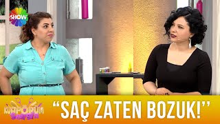 quotSen saçı zaten yapamadın kiquot  Kuaförüm Sensin [upl. by Melany]