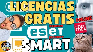 ComO renovar LICENCIAS LEgaLEs ESET SMART SECURITY p FREE 100 [upl. by Noraf264]