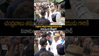 rajendraprasad Visuals At chandrababu Brother House nararohit naralokesh shorts ytshorts [upl. by Iorgo597]