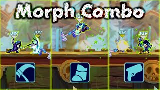 LokiTezcaIsaiah Morph Combo Brawlhalla [upl. by Tiram]