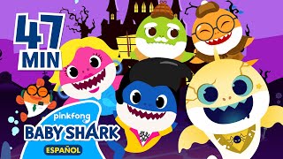 🎃 ¿De qué te vas a disfrazar en halloween  Halloween  Mix  Baby Shark en español [upl. by Atilahs632]