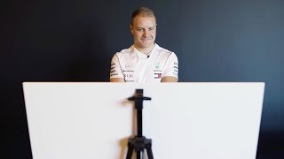 Decision Time Valtteri Chooses his 2018 Helmet Design [upl. by Xavler478]