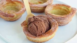 Churro Ice Cream Cups [upl. by Skutchan]