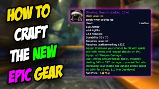 How to Get EPIC CRAFTED Gear In SoD Phase 2 [upl. by Sollars740]