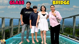 GLASS BRIDGE  Yeh kahan aagaye  Family Travel Vlog  Aayu and Pihu Show [upl. by Dietsche505]