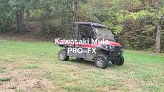 2023 Kawasaki Mule PROFX [upl. by Abbye]