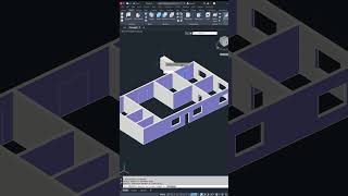 Presspull command in Autocad [upl. by Toni]