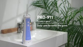 BWell PRO911 Portable Oral irrigator [upl. by Ahsemrac40]