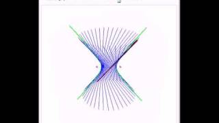 Generating a Hyperboloid by Rotating a Line [upl. by Hank517]