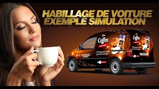 Habillage De Voiture exemple simulation [upl. by Kiri445]