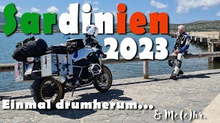 Motorradurlaub Sardinien Rundreise 2023 [upl. by Artimed]