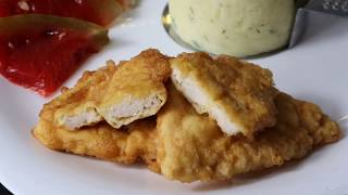 SNITELE DIN PIEPT DE PUI RETETA SIMPLA SI RAPIDA BREADED CHICKEN RECIPE [upl. by Faria]